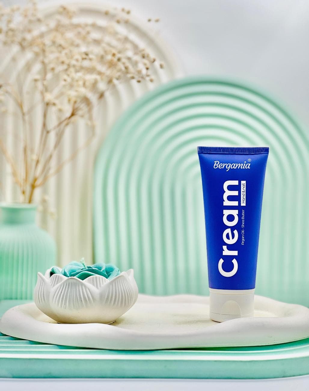 کرم مرطوب کننده دست و ناخن آرگان برگامیا 75 میلی لیتر — تصویر ۳