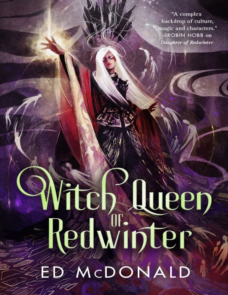 کتاب ملکه جادوگر ردوینتر (Witch Queen of Redwinter) نسخه انگلیسی PDF | اد مک دونالد