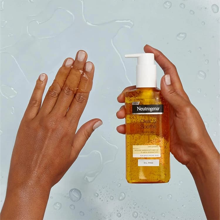 ژل میسلار Neutrogena مدل Clear and Soothe حجم 200 میلی لیتر — تصویر ۸