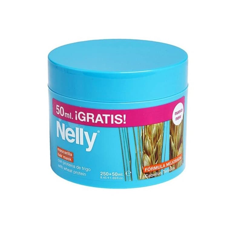 ماسک مو Nelly مدل Color Protect With Wheat حجم 300 میلی لیتر