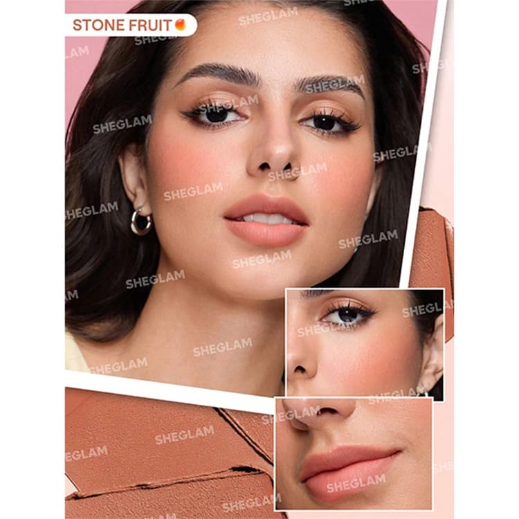 رژ گونه و لب Sheglam مدل Apricot Dream — تصویر ۷