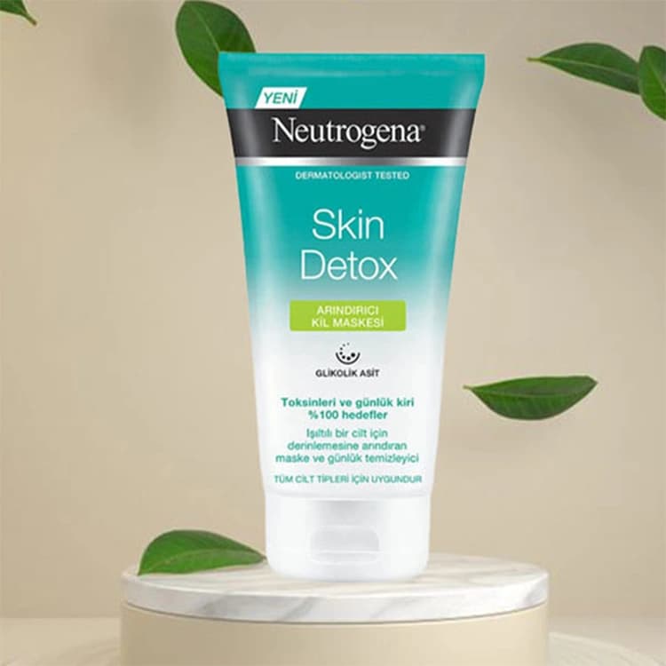 ماسک صورت Neutrogena مدل Skin Detox حجم 150 میلی لیتر — تصویر ۲