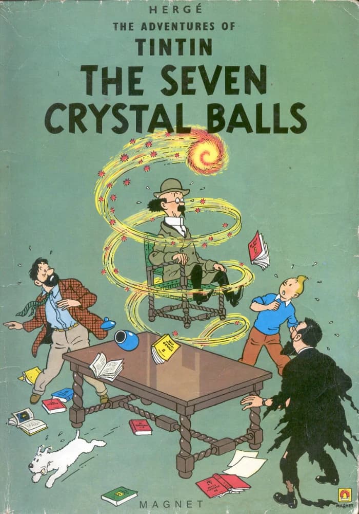 کتاب هفت گوی بلورین (The Seven Crystal Balls) نسخه انگلیسی PDF | هرژه