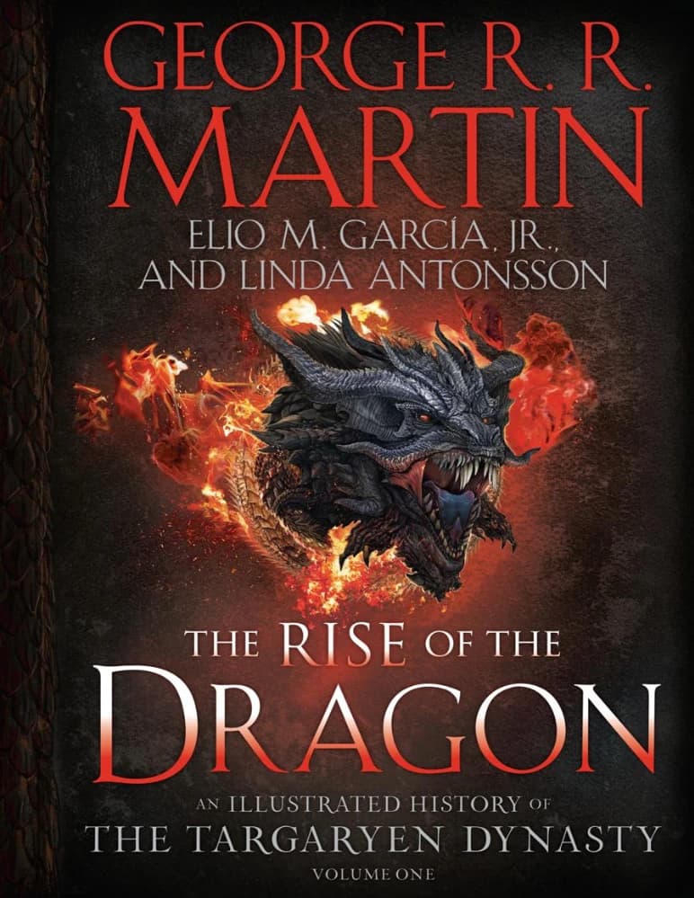 کتاب ظهور اژدها (The Rise of the Dragon) نسخه انگلیسی PDF | جورج آر آر مارتین