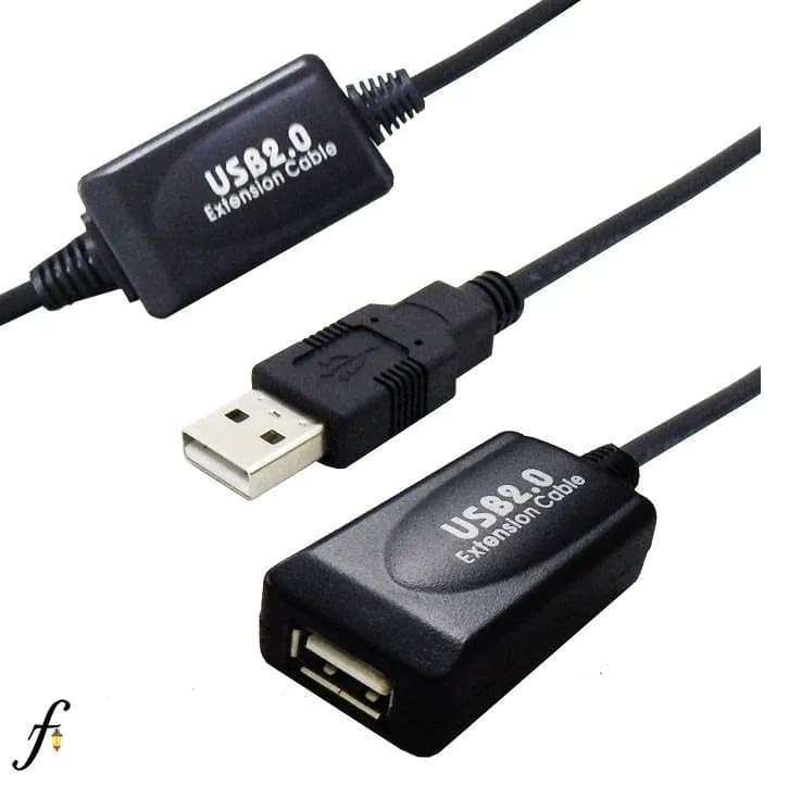 کابل افزایش طول USB 2.0 فرانت مدل FN-U2CF400 با طول 40 متر