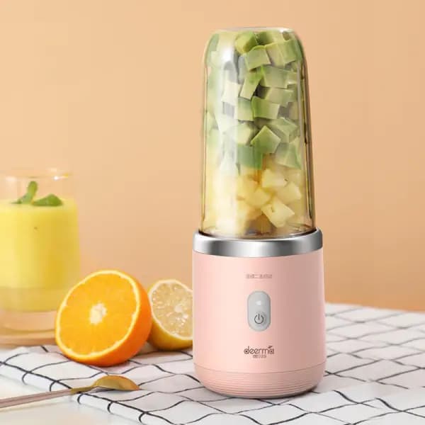 مخلوطکن قابل حمل شیائومی مدل Xiaomi Mi Deerma NU05 Electric Mini Juicer — تصویر ۵