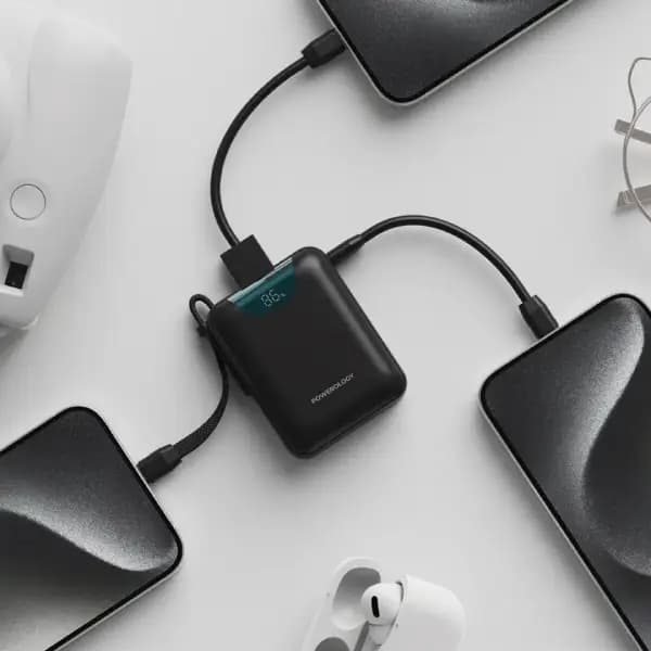 پاوربانک 10000 هزار پاورولوژی مدل Powerology York 10000mAh Power Bank — تصویر ۳