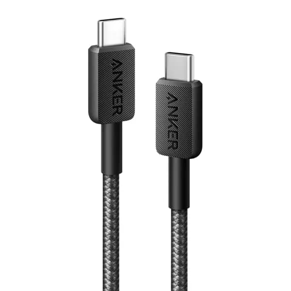 کابل 60 وات 1.8 متر USB-C به USB-C انکر مدل Anker 322 A81F6 — تصویر ۳