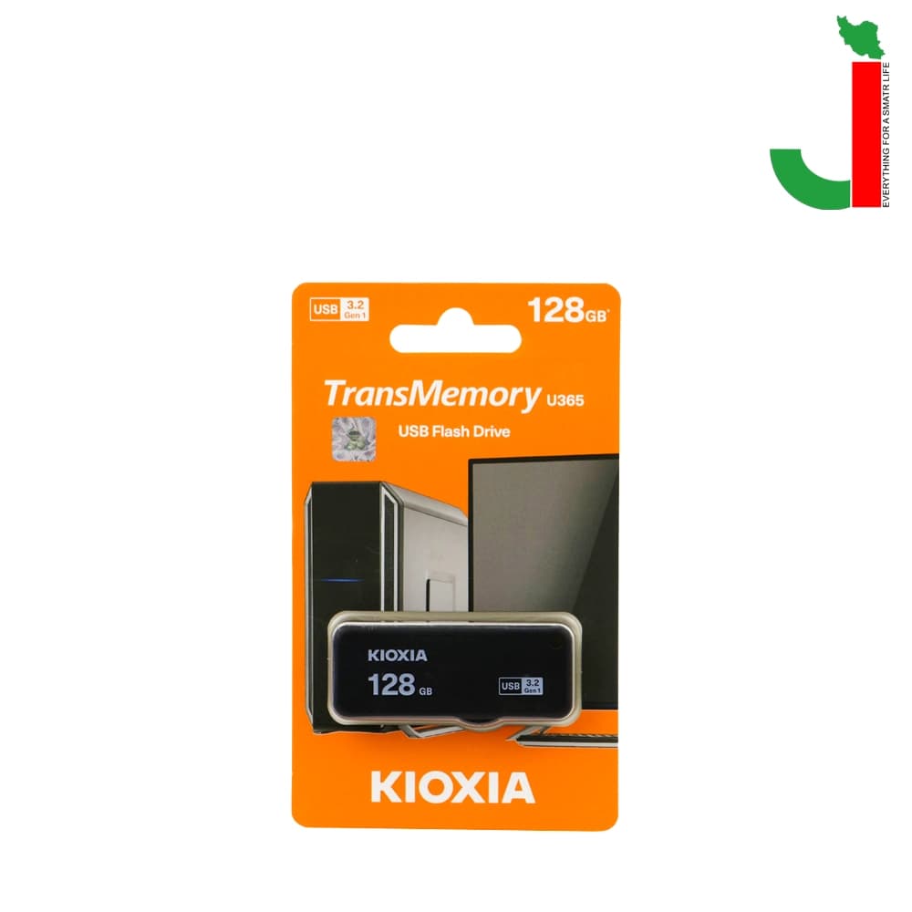 فلش مموری کیوکسیا مدل U365 ظرفیت 128 گیگابایت USB3.0 — تصویر ۲