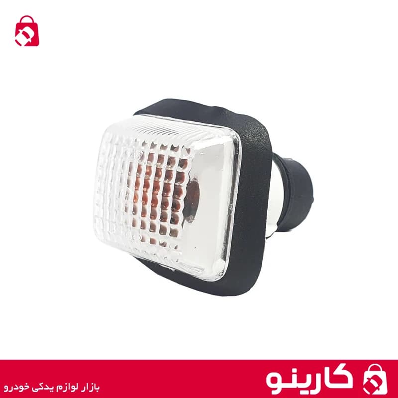 چراغ راهنما گلگیر پژو 405 سفید 2 عددی — تصویر ۳