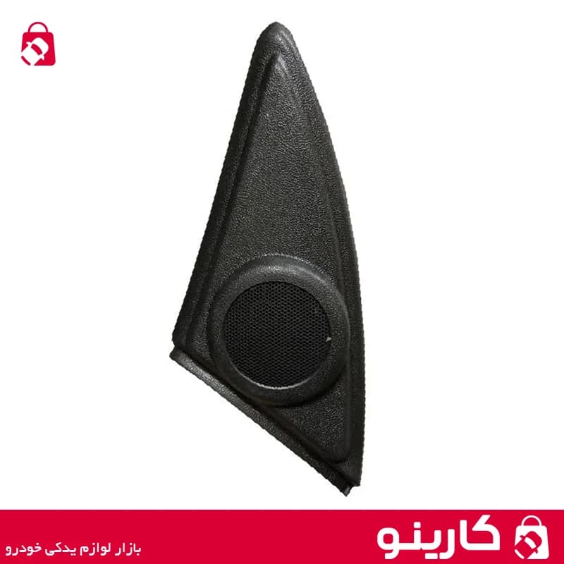 مجموعه کامل قاب داخلی آینه سمند جلو چپ مشکی دارای تیوتر ایساکو 1260818099