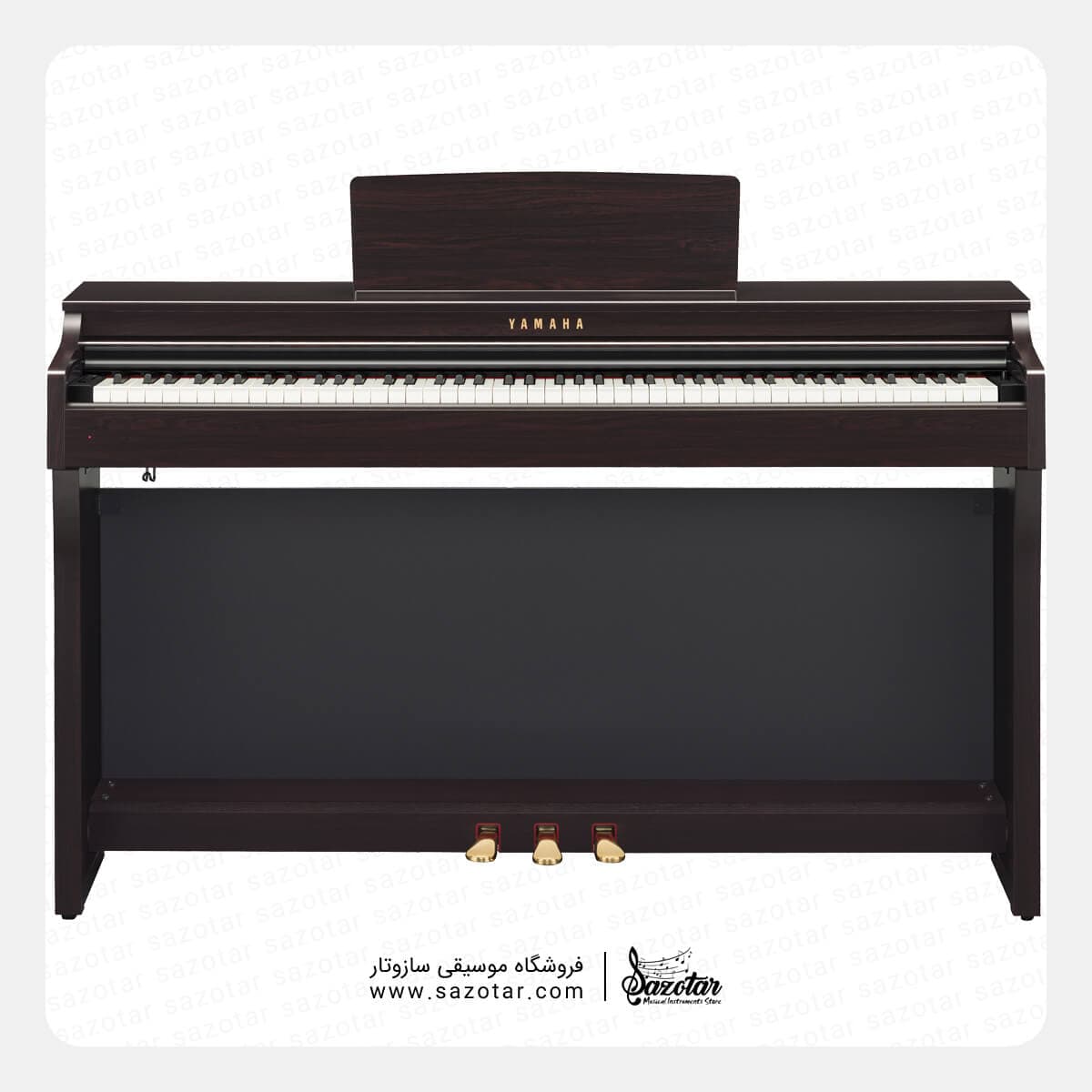پیانو دیجیتال یاماها CLP-625 رزوود — تصویر ۲