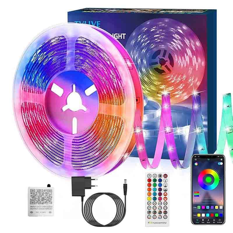 ریسه RGB هوشمند 10 متری برند TVLIVE