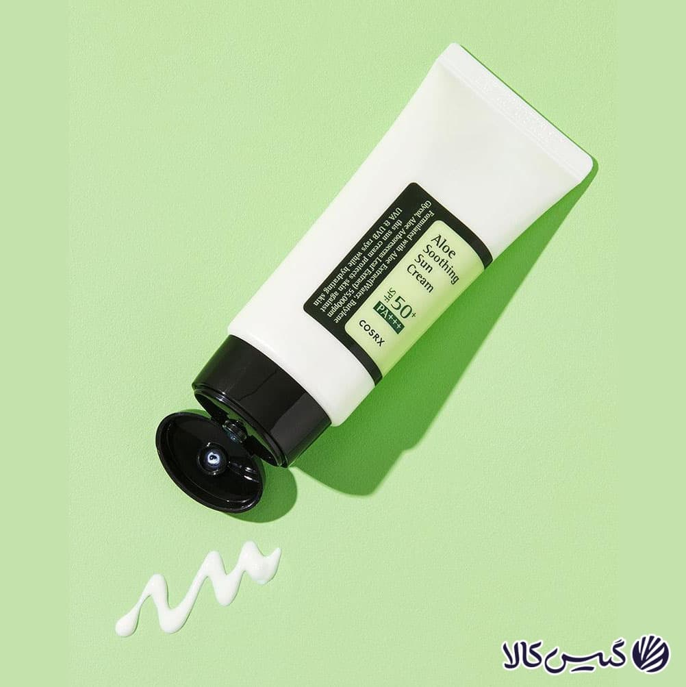 کرم ضد آفتاب آلوئه ورا کوزارکس مناسب انواع پوست SPF50 — تصویر ۲
