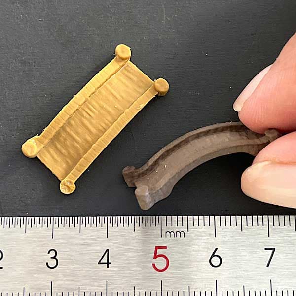 ماکت پل سنگی طول 3 سانتیمتر کد 2 بسته 2 عددی — تصویر ۲