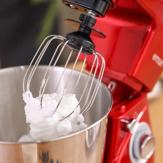 همزن کاسه ای حرفه ای امسان مدل Bella Gusto قرمز — تصویر ۶
