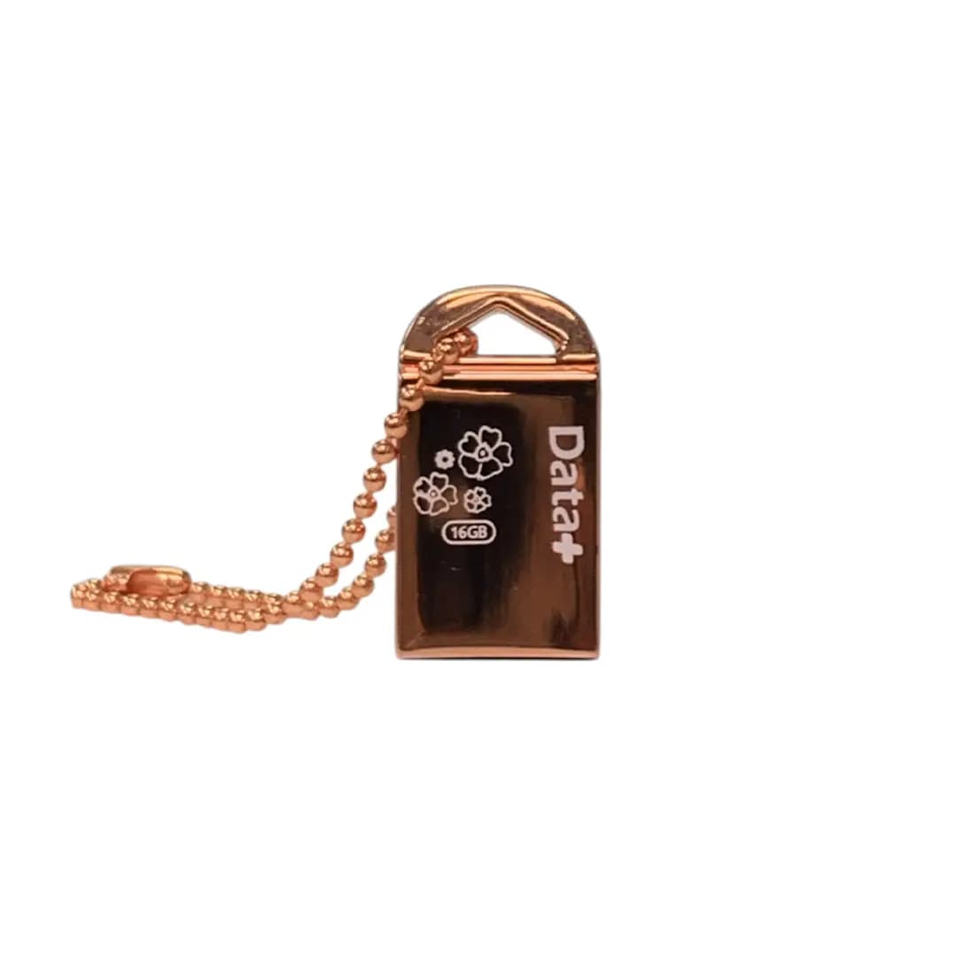 فلش مموری دیتا پلاس مدل GIFT ROSE GOLD 16GB USB2.0 باظرفیت 16 گیگابایت
