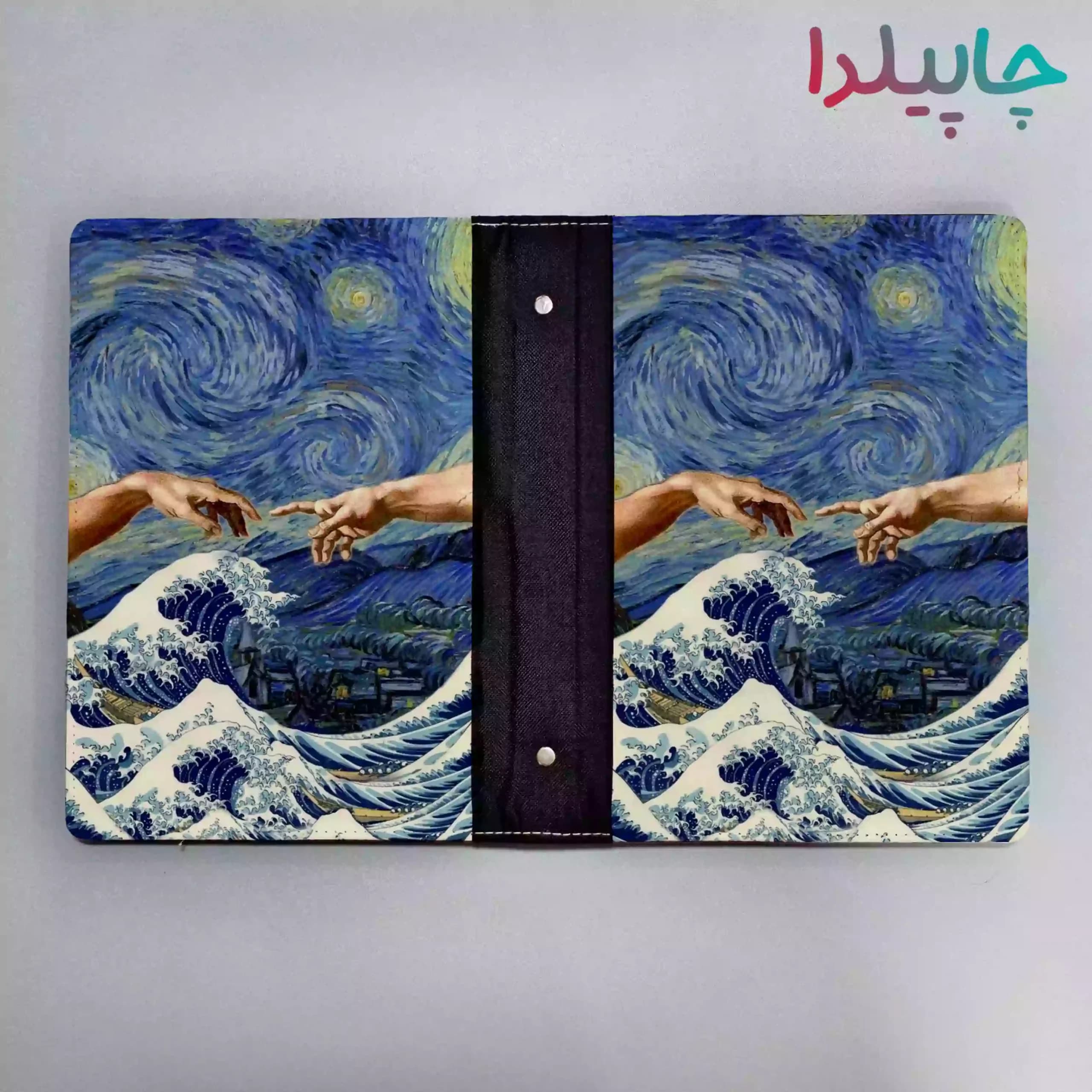 کلاسور با طرح آثار ون گوگ