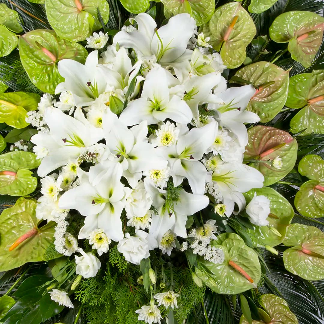 پایه گل ترحیم 1طبقه کد 8350 — تصویر ۳