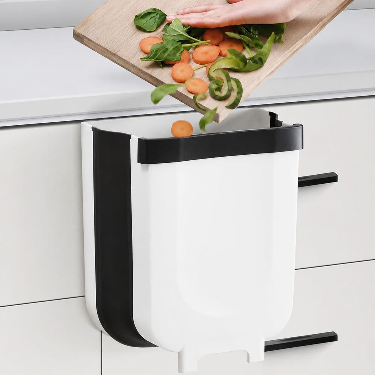 سطل زباله تاشو مدل کابینتی کد T606
