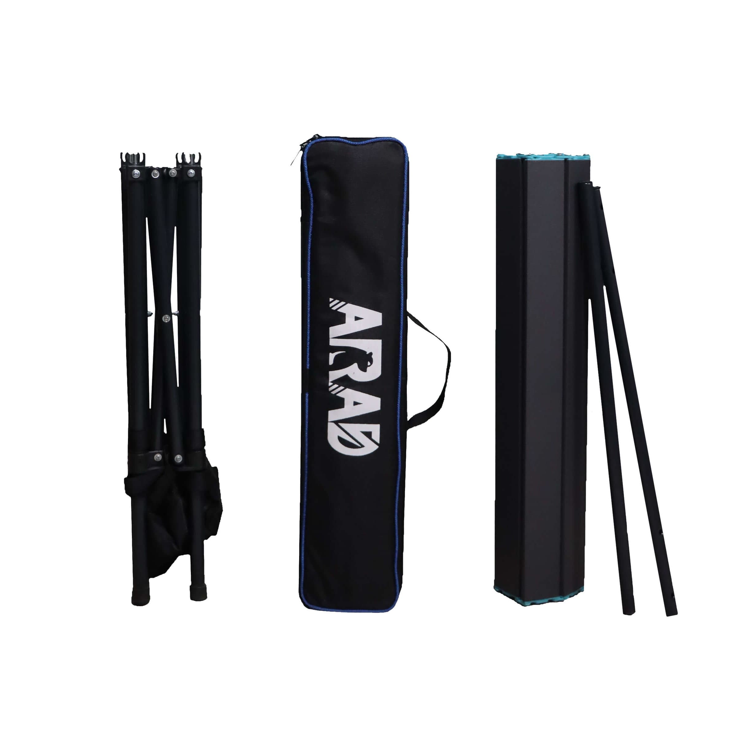 میز تاشو فلزی 2 طبقه 120*80 — تصویر ۳