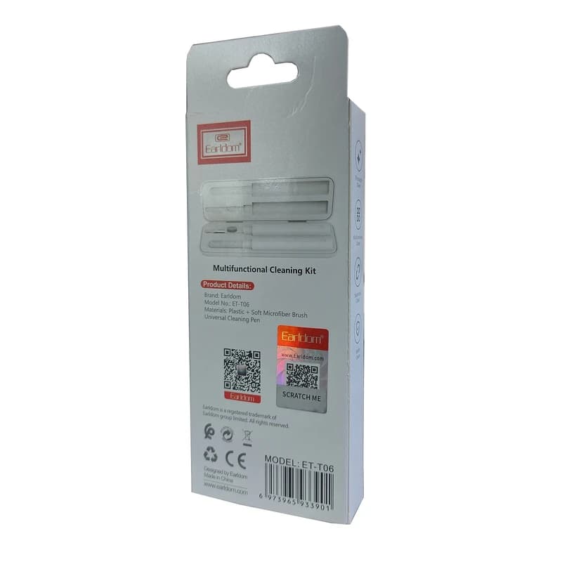 کیت تمیز کننده ایرپاد و گوشی ارلدام مدل ET-T06 — تصویر ۲
