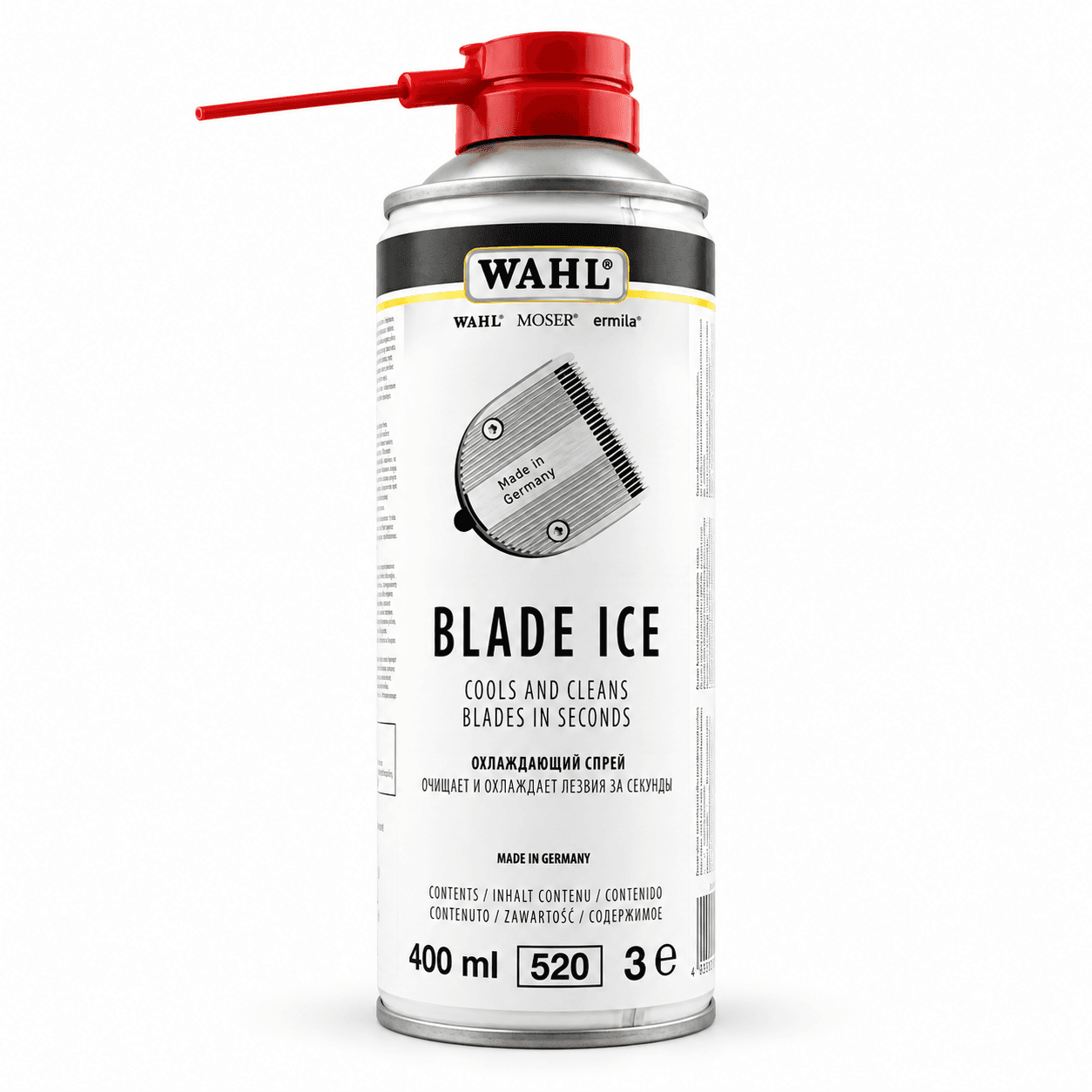 اسپری خنککننده و تمیزکننده تیغه وال Wahl Blade Ice Spray 400ml