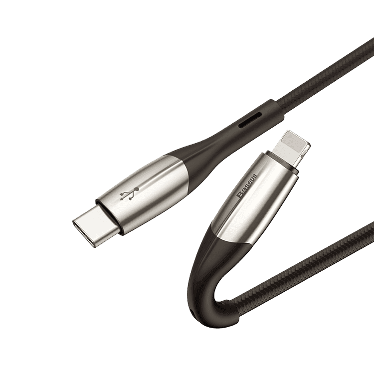 کابل شارژ TYPE C به لایتنینگ بیسوس Baseus Horizontal PD CATLSP-01 — تصویر ۲