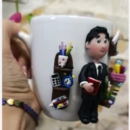 ماگ عروسکی مشاغل لوازم التحریری — تصویر ۴