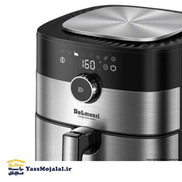 سرخ کن بدون روغن مدل DL 820 دلمونتی استیل — تصویر ۲