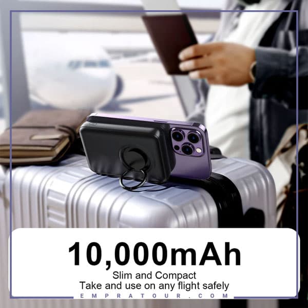 پاوربانک مگنتی وایرلس 10000 جویروم JR-W050 — تصویر ۵