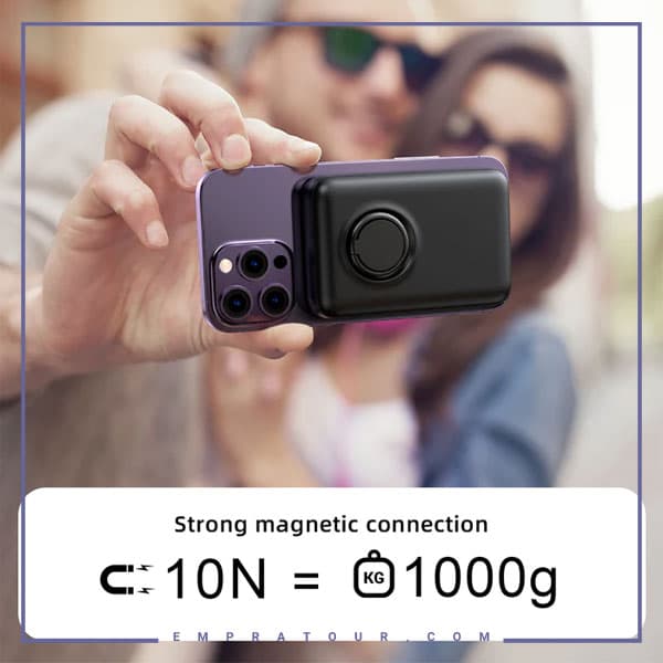 پاوربانک مگنتی وایرلس 10000 جویروم JR-W050 — تصویر ۲
