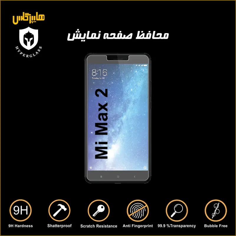 محافظ صفحه نمایش شیاومی می مکس 2 Mi Max — تصویر ۳