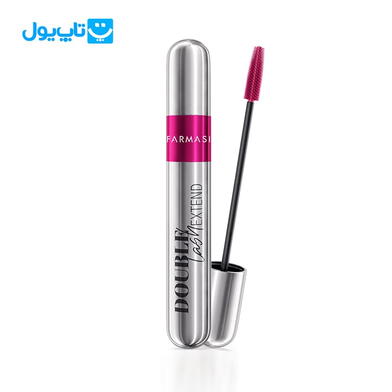 ریمل حجم دهنده فارماسی Farmasi مدل Double Lash Extend دارای دو سر حجم 12 میلیلیتر