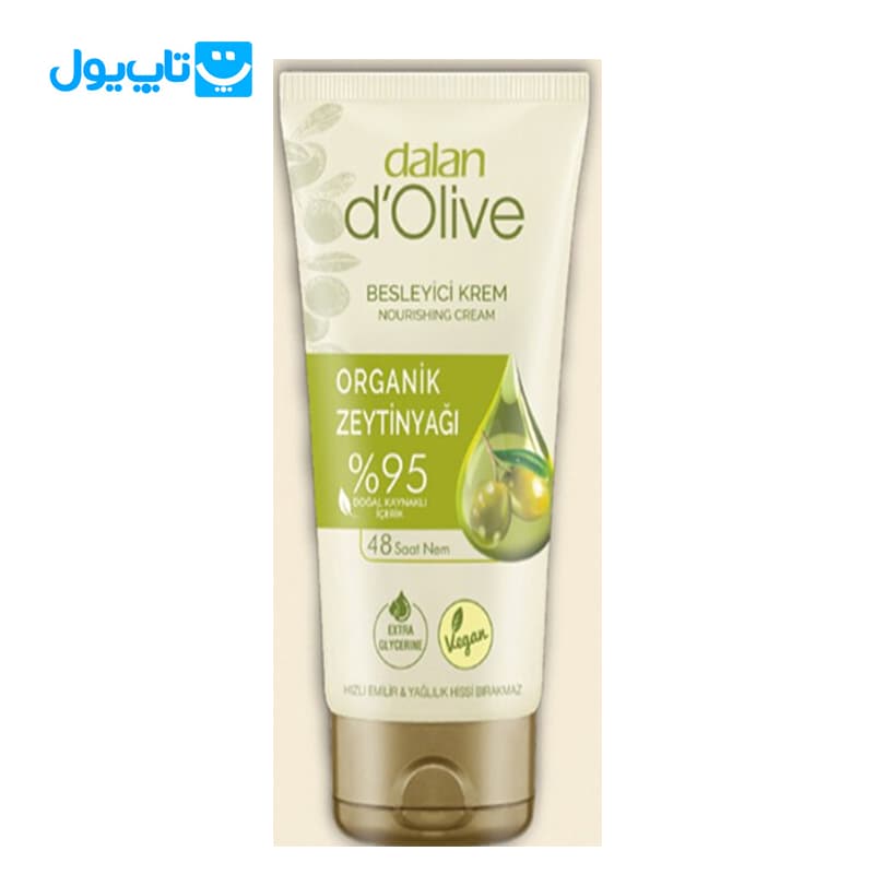 کرم آبرسان و مرطوبکننده دالان Dalan d’Olive حاوی روغن زیتون طبیعی حجم 250 میلیلیتر