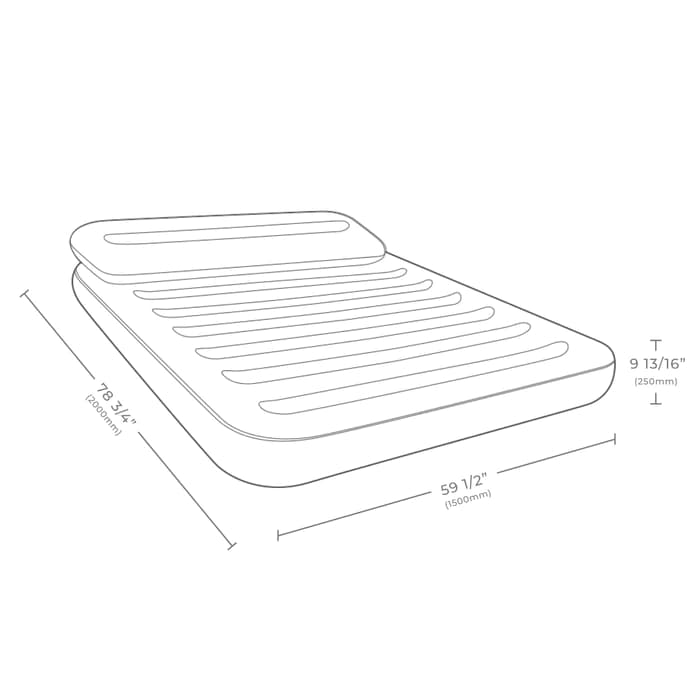 تشک و تخت بادی مدل hoto self inflating mattress — تصویر ۶