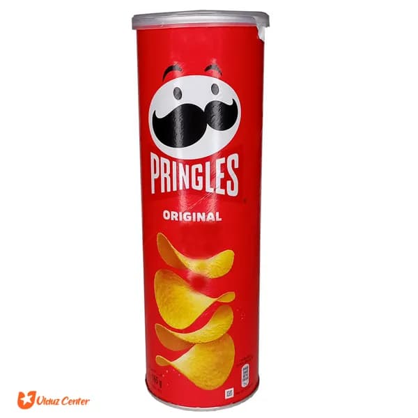 چیپس ساده پرینگلز مدل Original وزن 165 گرم