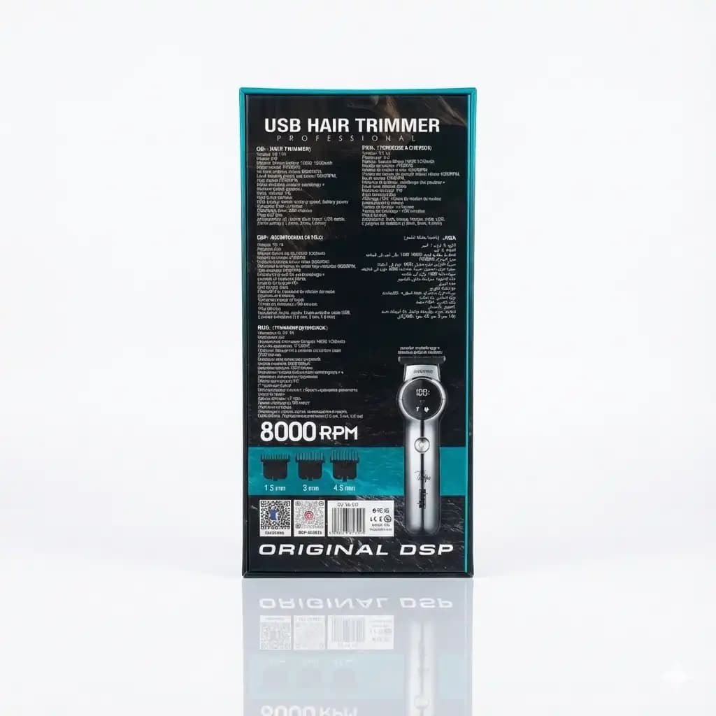 ماشین اصلاح و خط زن حرفهای دی اس پی DSP مدل 91418 (Mr. Magic) — تصویر ۴