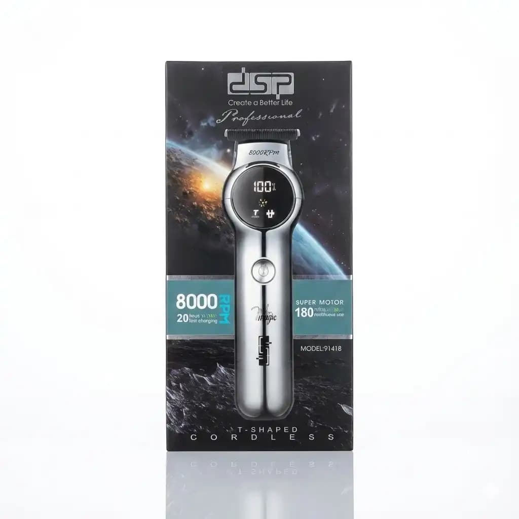 ماشین اصلاح و خط زن حرفهای دی اس پی DSP مدل 91418 (Mr. Magic) — تصویر ۳