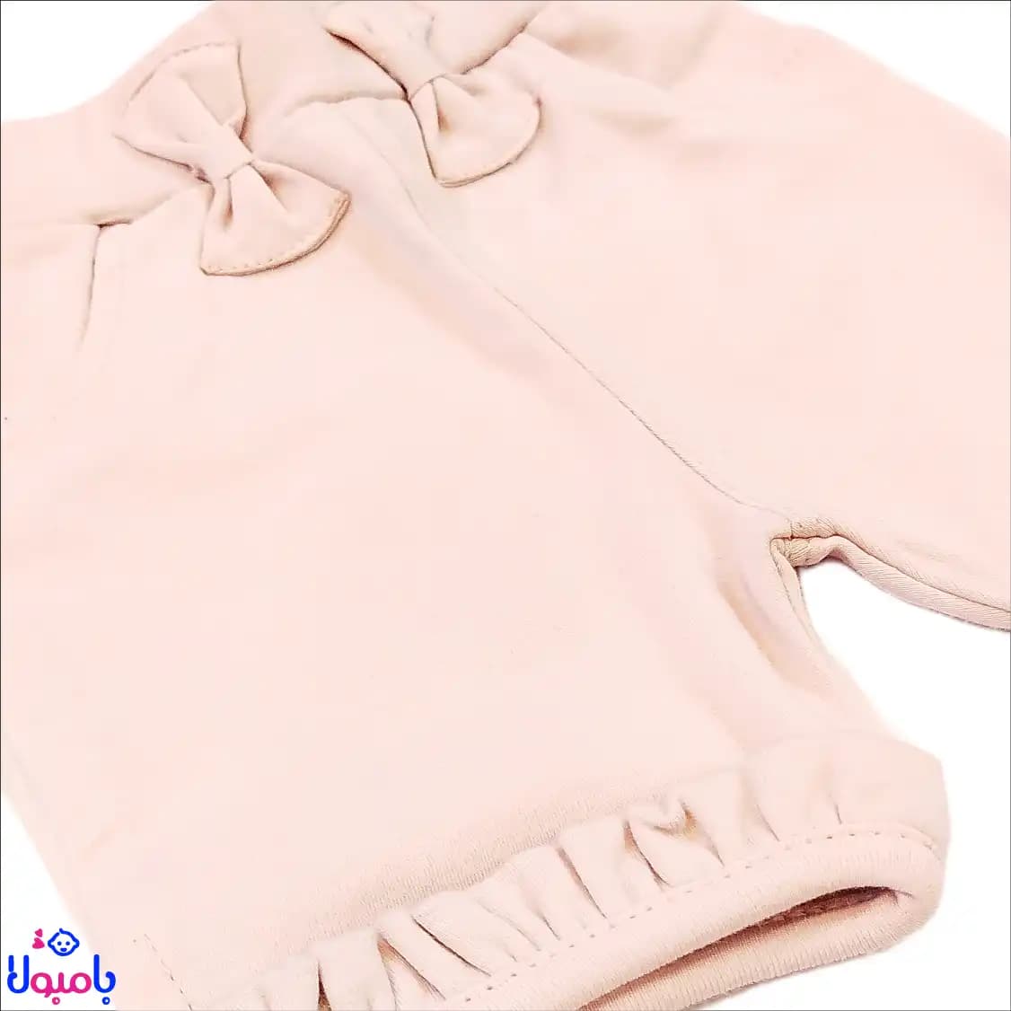 شورت پادار دخترانه دانالو طرح ویولت — تصویر ۳