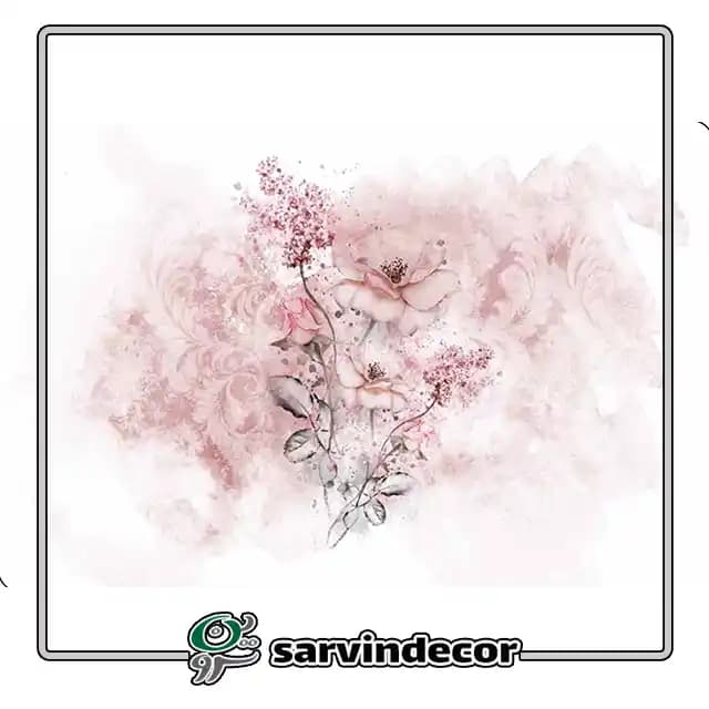 پرده زبرا سه بعدی طرح آبرنگی کد PO224 — تصویر ۳