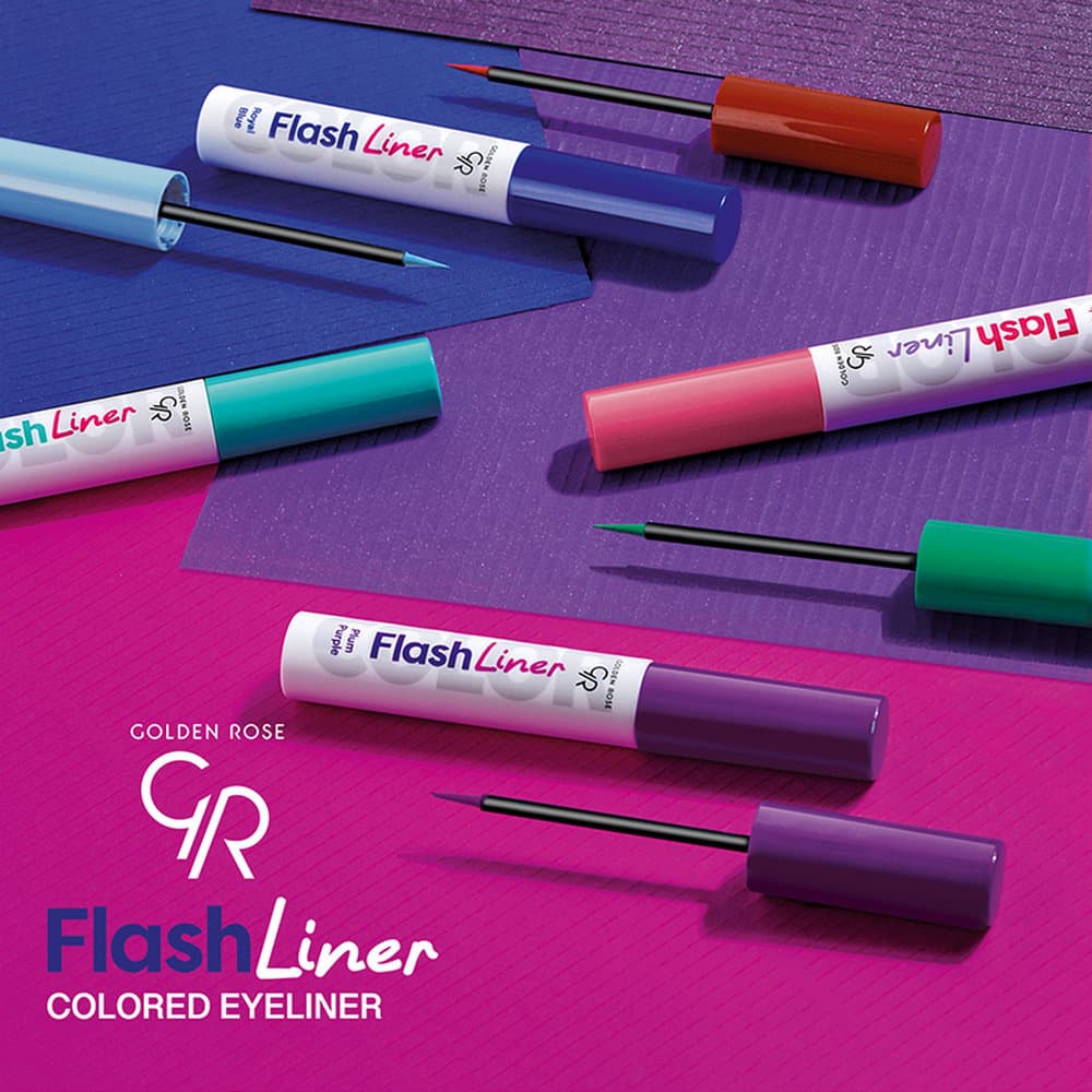 خط چشم رنگی گلدن رز مدل Flash Liner شماره 103 — تصویر ۴