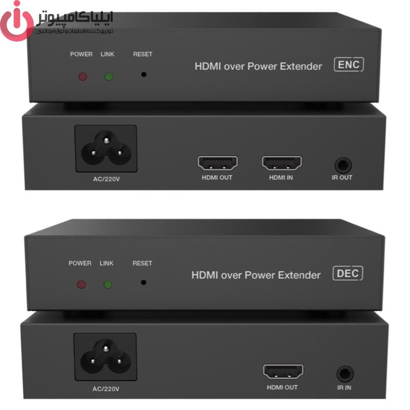گیرنده و فرستنده HDMI روی کابل برق فرانت مدل FARANET FN-P103