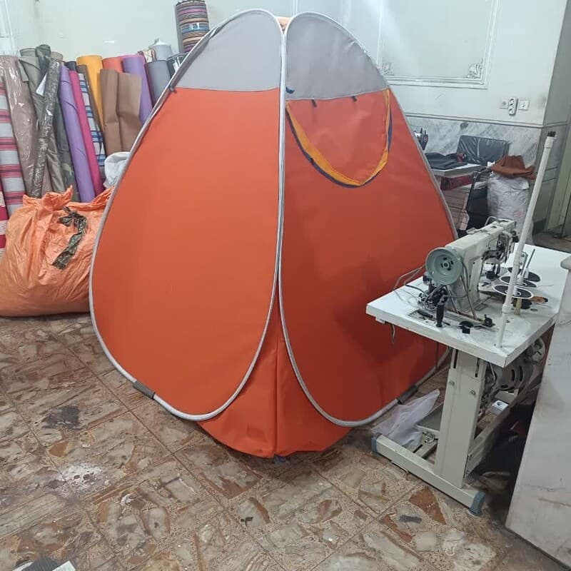 چادر مسافرتی 6 نفره پارچه ای ضخیم سه نفر خواب — تصویر ۵