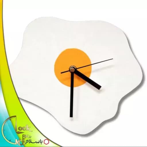 ساعت دیواری طرح نیمرو کد 391 (پس کرایه)