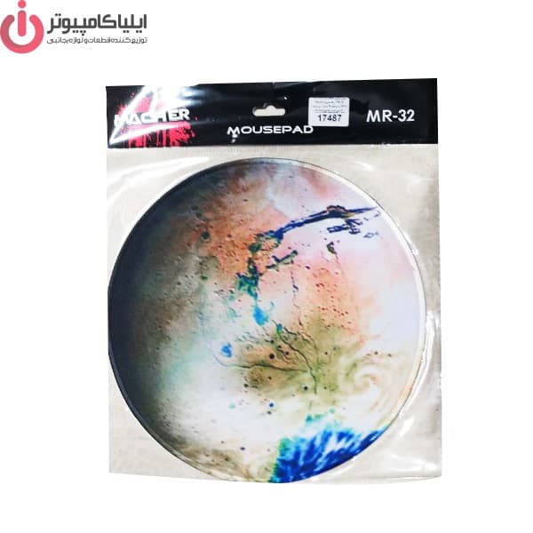 ماوس پد لیزری برند مچر مدل MR-32 سایز قطر 25 سانتی متر — تصویر ۱۱