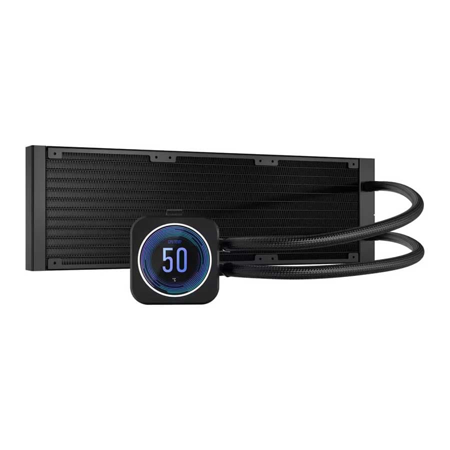 خنک کننده پردازنده کورسیر iCUE H150i ELITE LCD XT Display — تصویر ۵