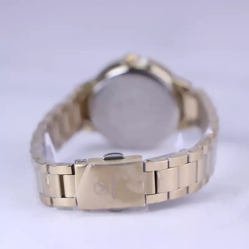 ساعت مچی ویتوریا زنانه فلزی طلایی صفحه سبز آینه ای VT 3156/4 — تصویر ۳