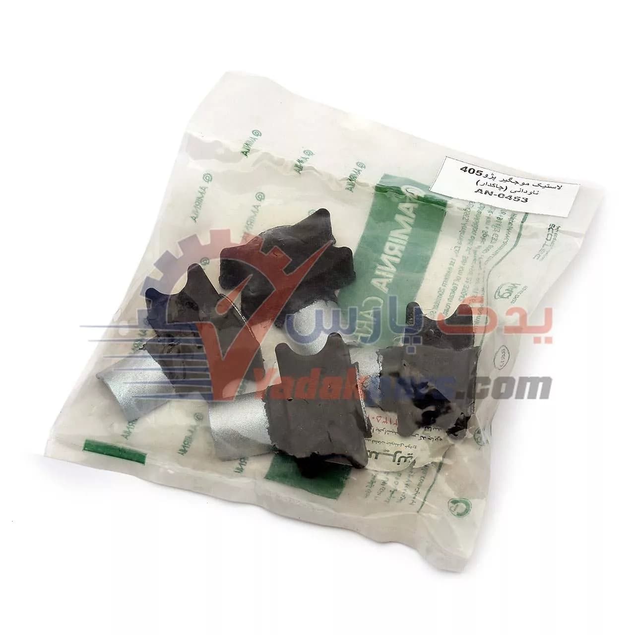 لاستیک چاکدار پژو405 امیرنیا طرح ناودانی (1دست)