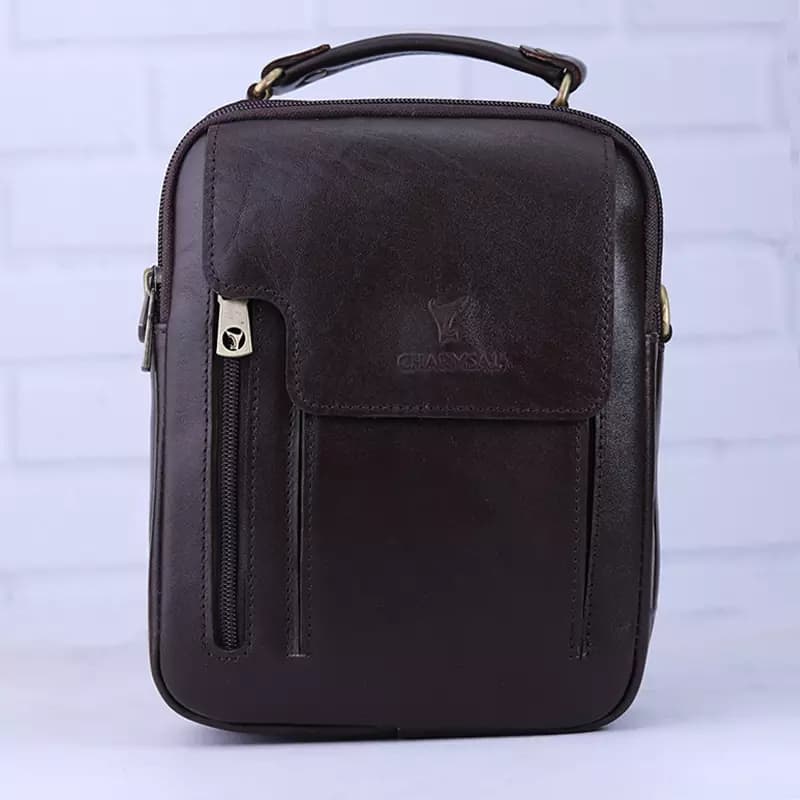 کیف دوشی چرم چرمسال کد 630 — تصویر ۸